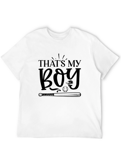 Thats My Boy Baseball Graphic Tee
