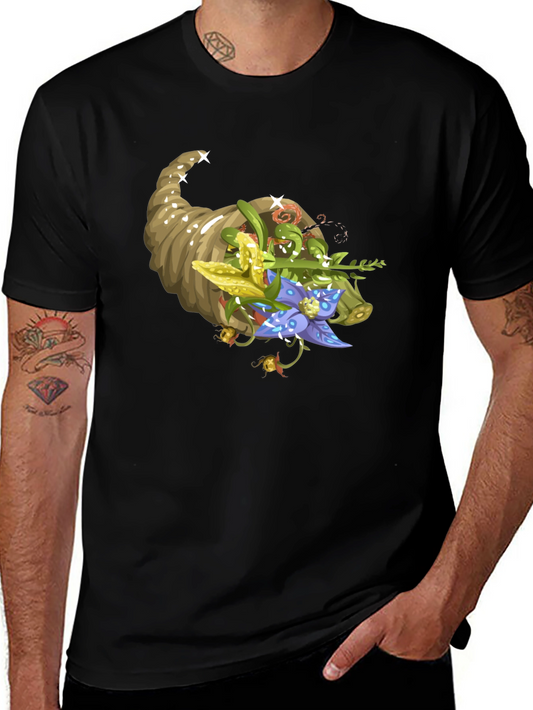 Thanksgiving Cornucopia Graphic Tee