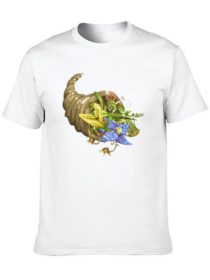 Thanksgiving Cornucopia Graphic Tee
