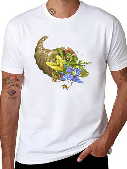Thanksgiving Cornucopia Graphic Tee