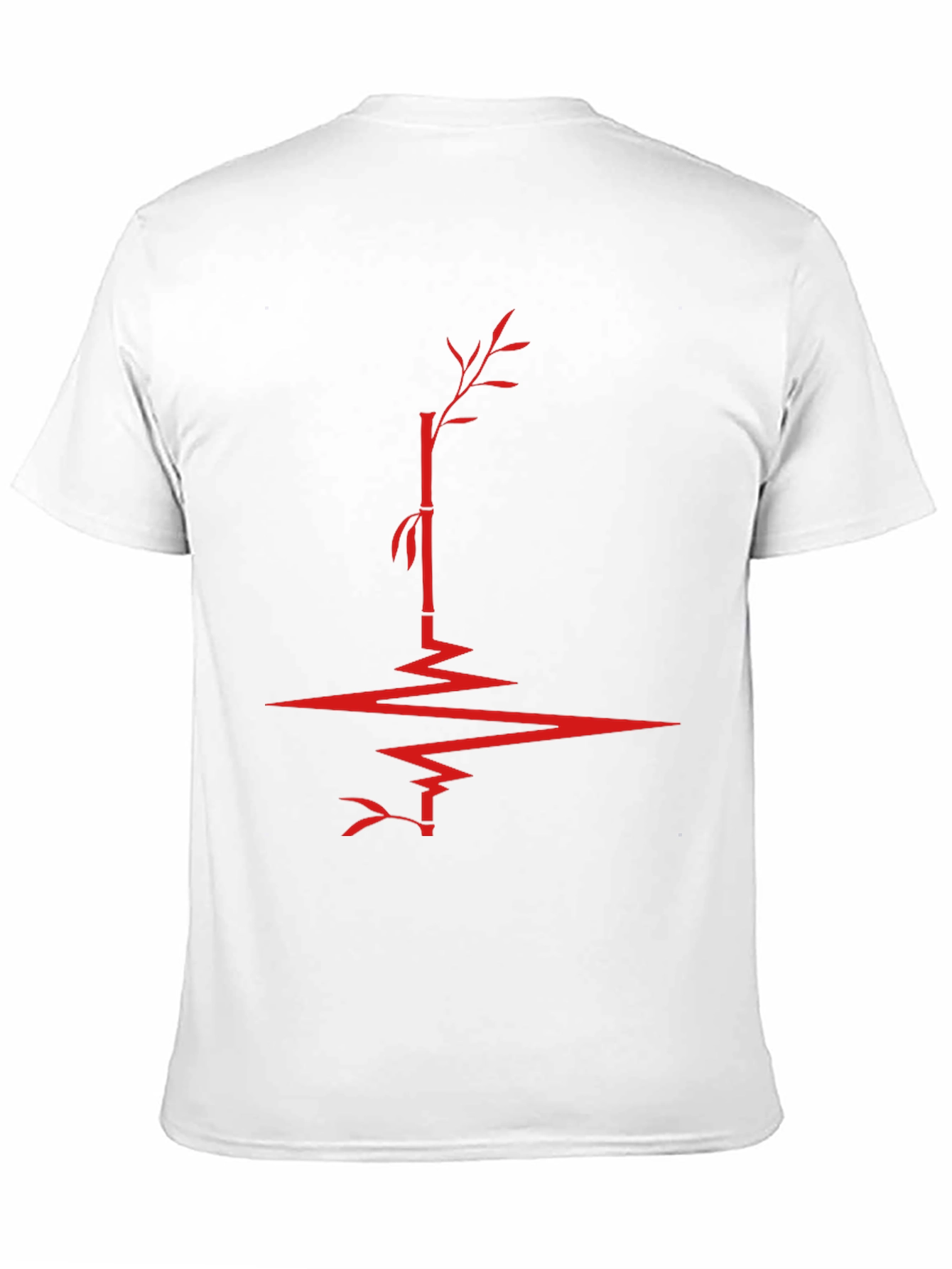 Bamboo Heartbeat Graphic Tee - Modern Menswear