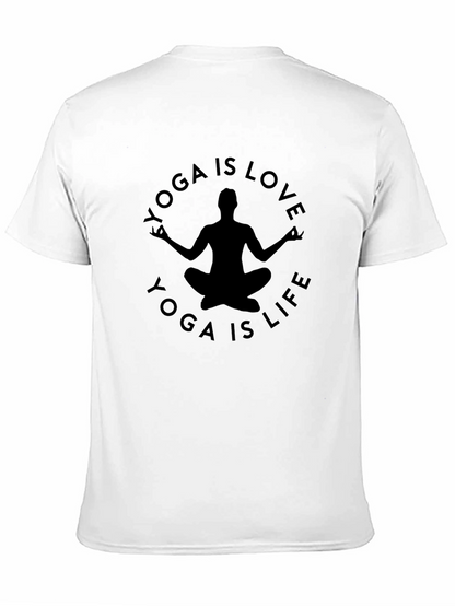 Yoga is Love Yoga is Life Graphic Tee