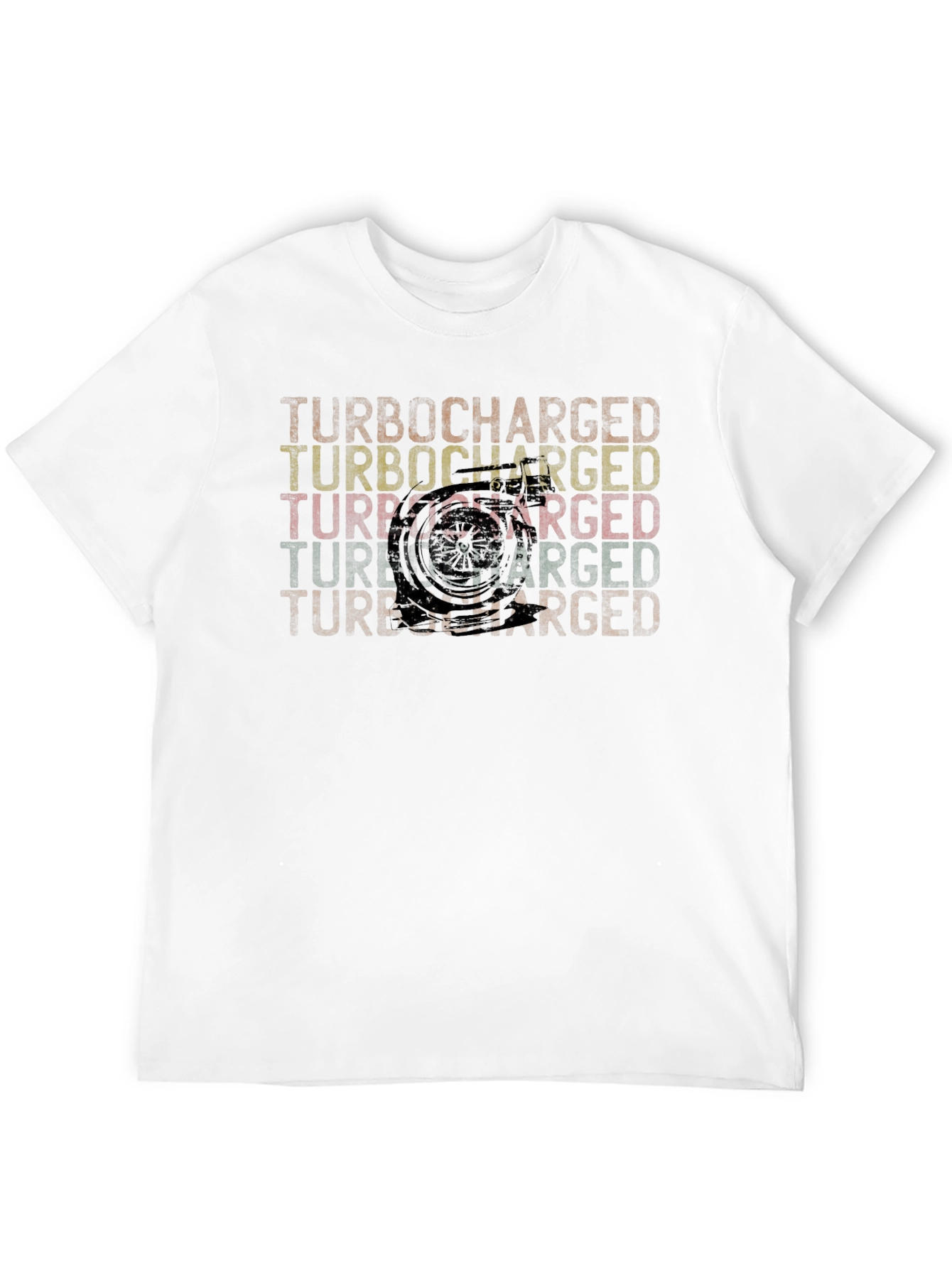Turbocharged Graphic Tee - Retro Style
