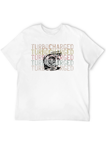 Turbocharged Graphic Tee - Retro Style