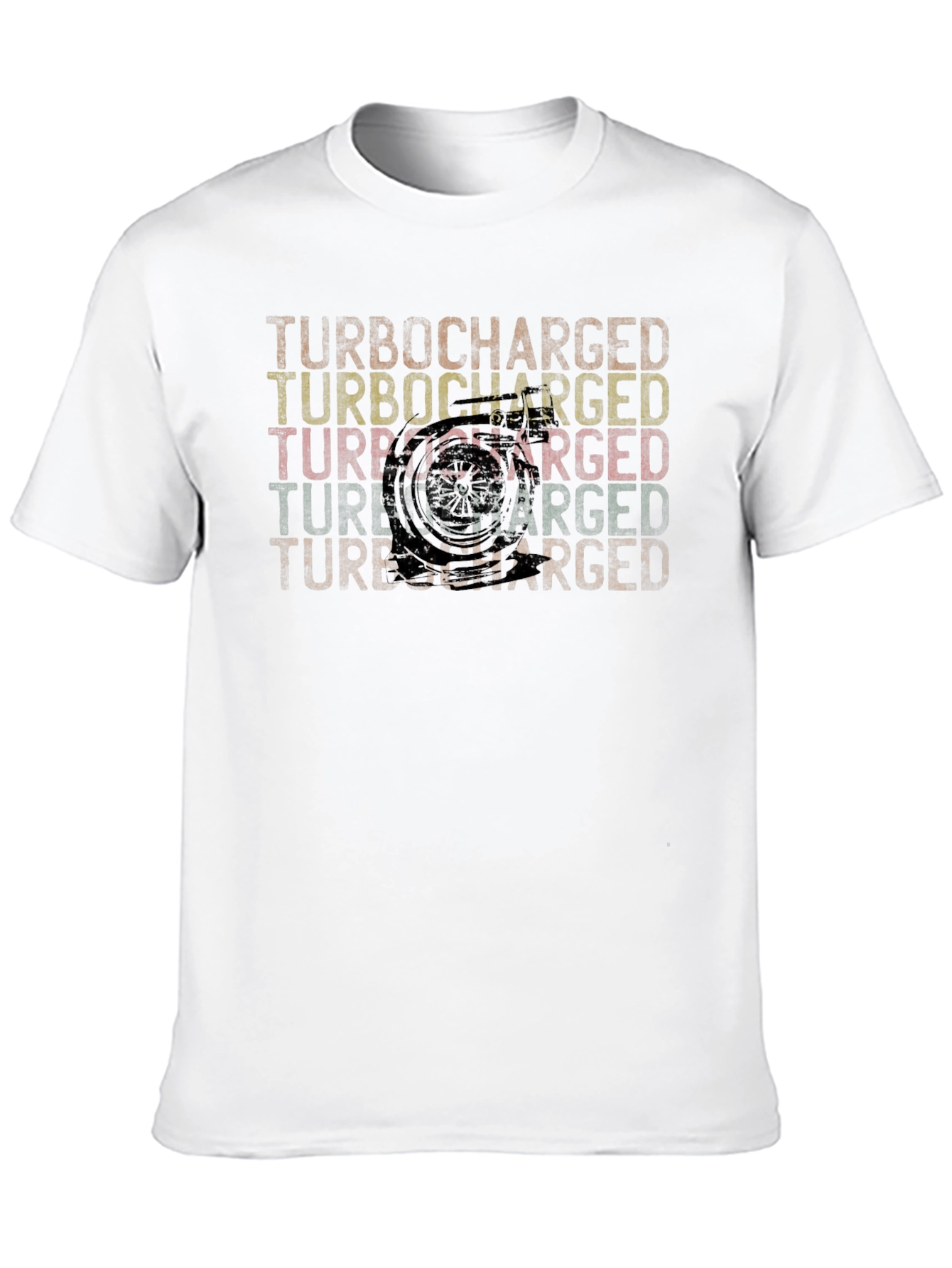 Turbocharged Graphic Tee - Retro Style