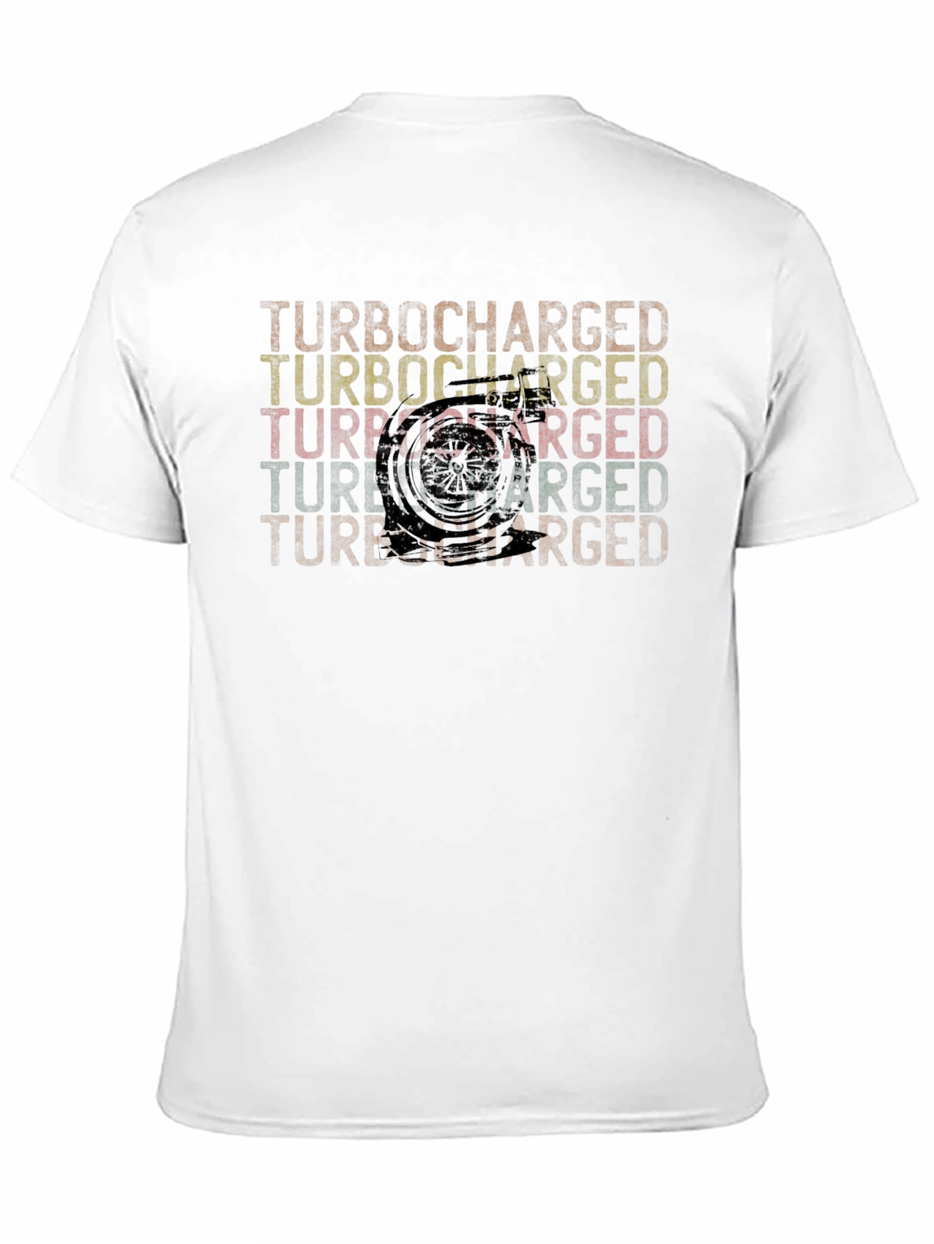 Turbocharged Graphic Tee - Retro Style