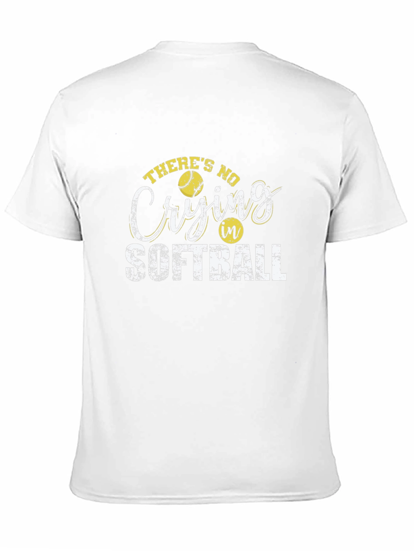 Theres No Crying In Softball T-Shirt