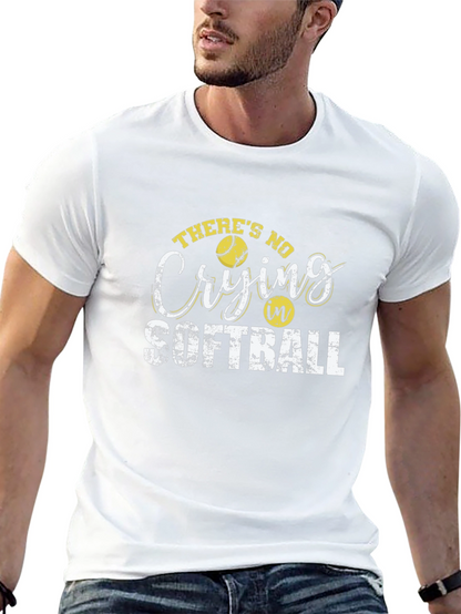 Theres No Crying In Softball T-Shirt