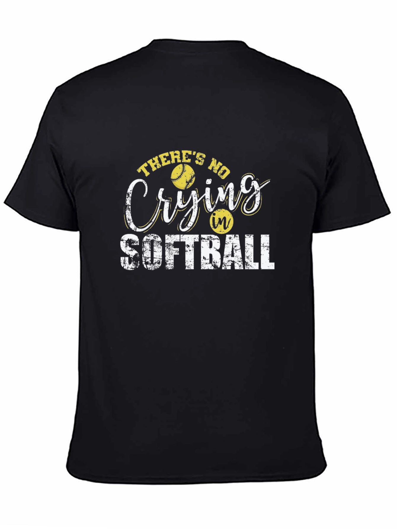 Theres No Crying In Softball T-Shirt