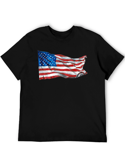American Flag Graphic T-Shirt
