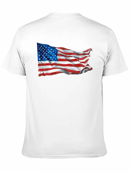 American Flag Graphic T-Shirt