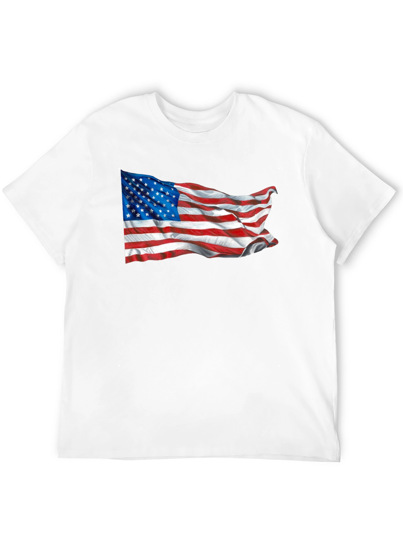 American Flag Graphic T-Shirt