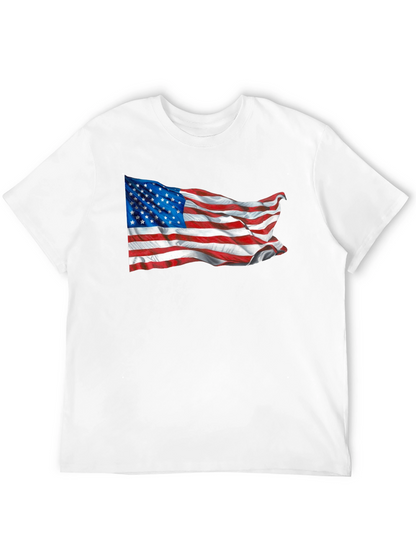 American Flag Graphic T-Shirt