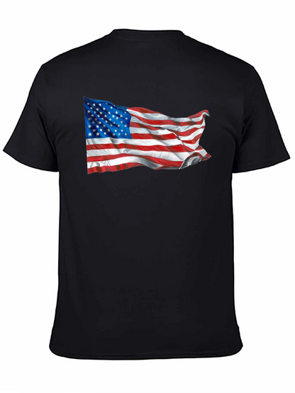 American Flag Graphic T-Shirt