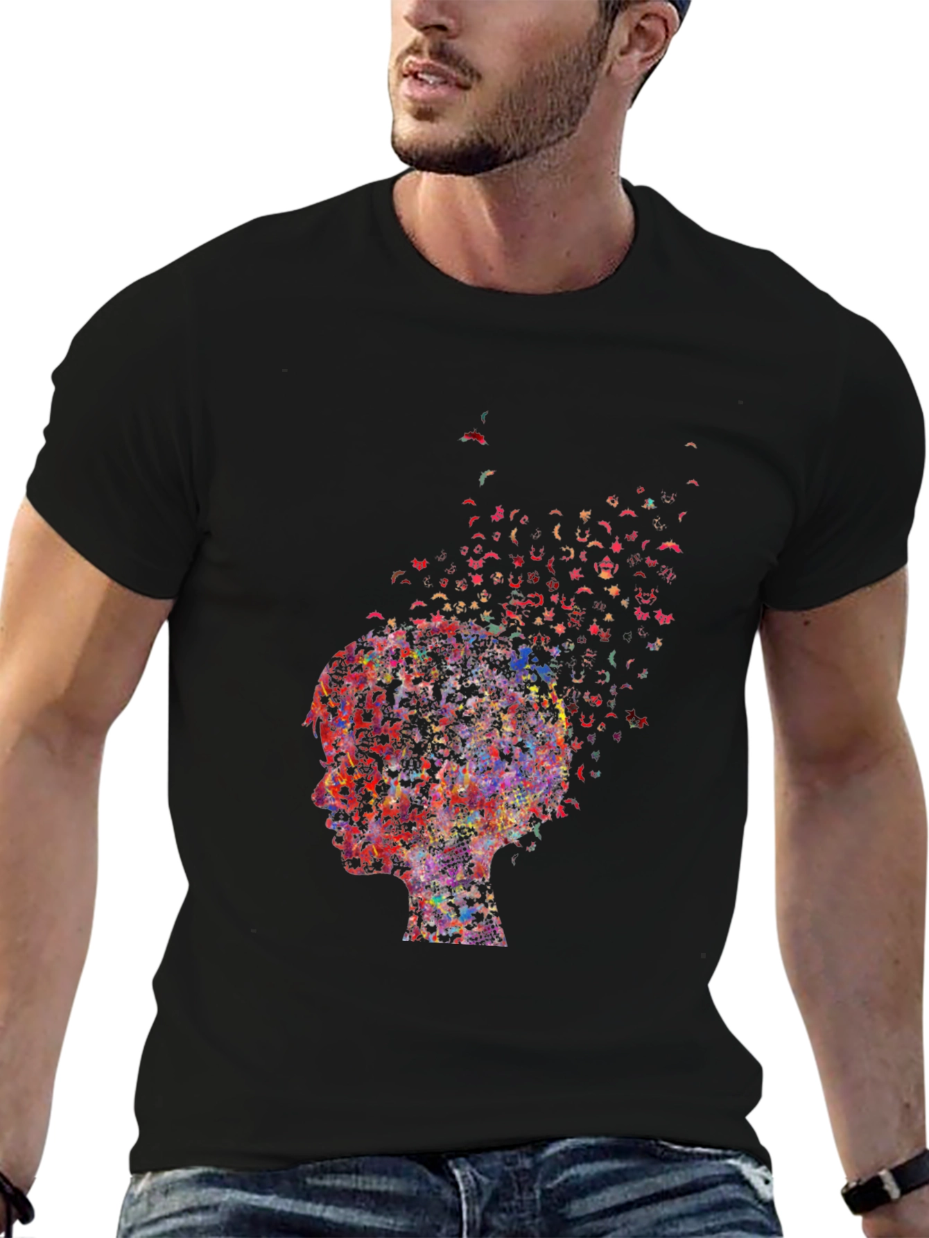 Abstract Mind T-Shirt - Artistic Graphic Tee