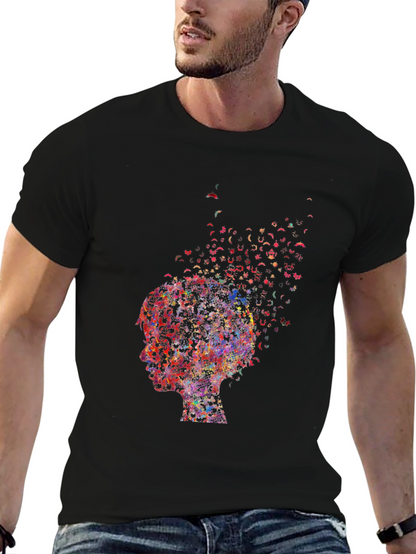 Abstract Mind T-Shirt - Artistic Graphic Tee