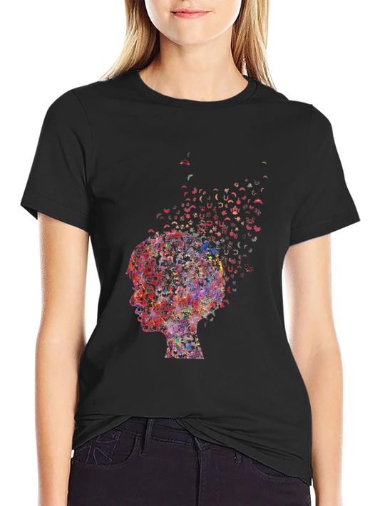 Abstract Mind T-Shirt - Artistic Graphic Tee