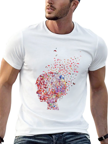 Abstract Mind T-Shirt - Artistic Graphic Tee