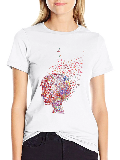 Abstract Mind T-Shirt - Artistic Graphic Tee