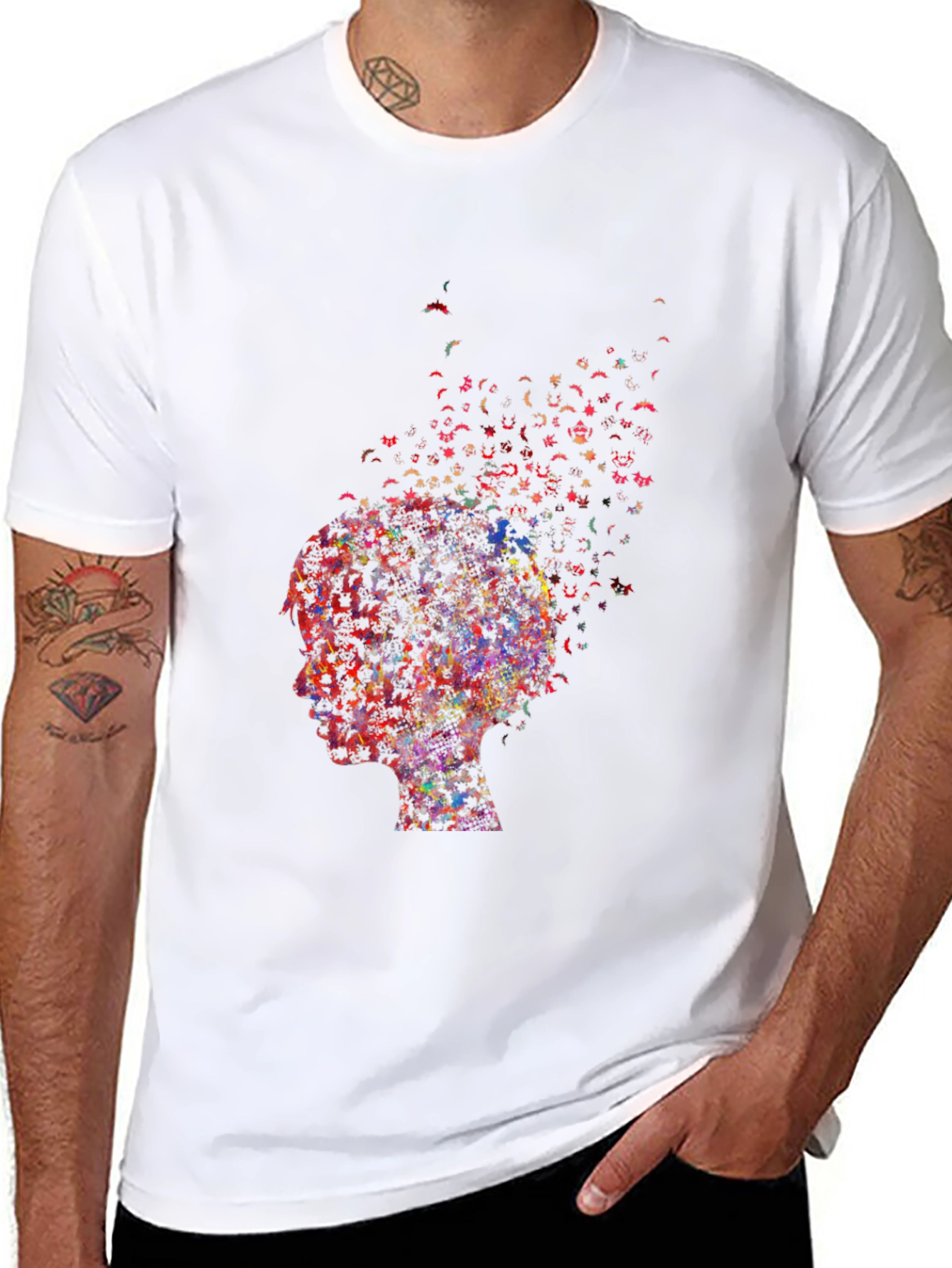 Abstract Mind T-Shirt - Artistic Graphic Tee
