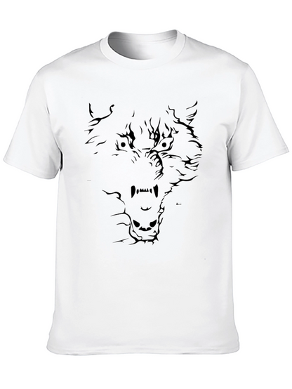 Black Wolf Graphic T-Shirt