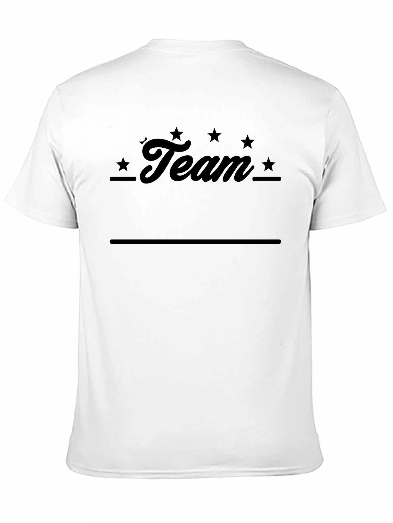 Team Star Graphic T-Shirt - Soft Cotton Blend