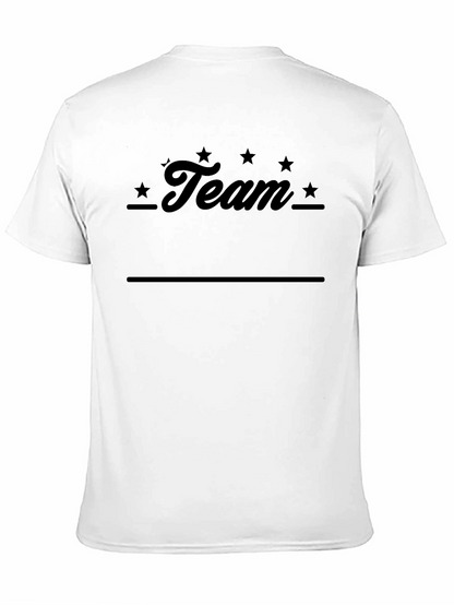 Team Star Graphic T-Shirt - Soft Cotton Blend