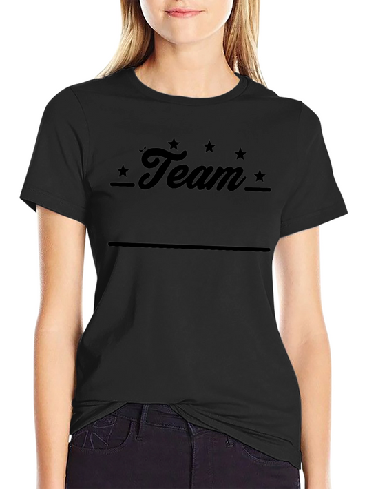 Team Star Graphic T-Shirt - Soft Cotton Blend