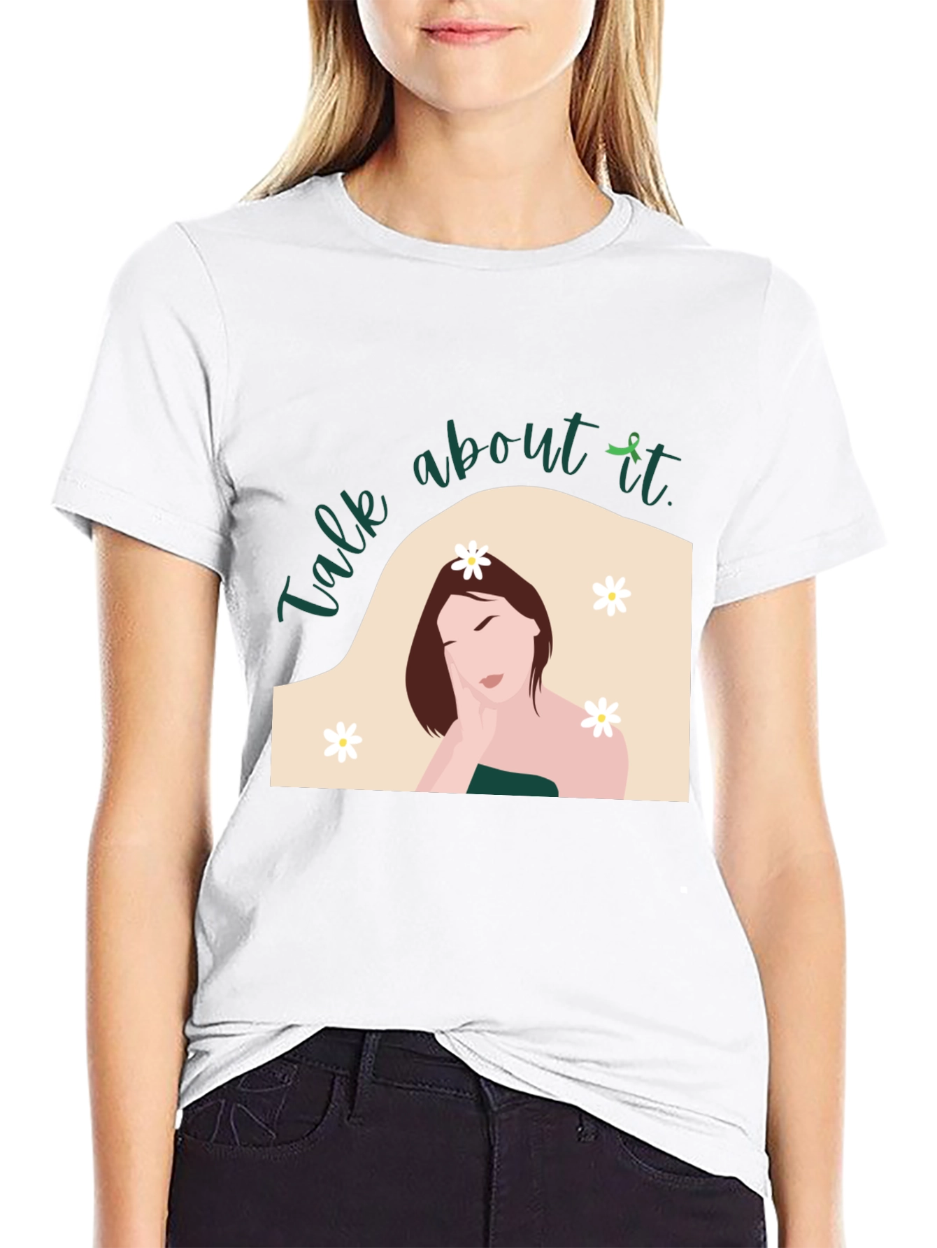 Talk About It T-Shirt - Mental Health Awareness Tee