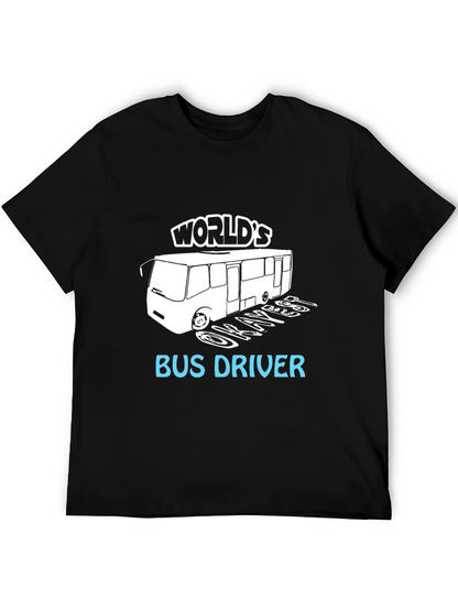 Worlds Okayest Bus Driver T-Shirt