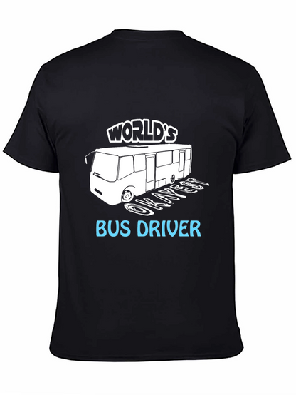 Worlds Okayest Bus Driver T-Shirt