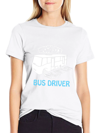 Worlds Okayest Bus Driver T-Shirt