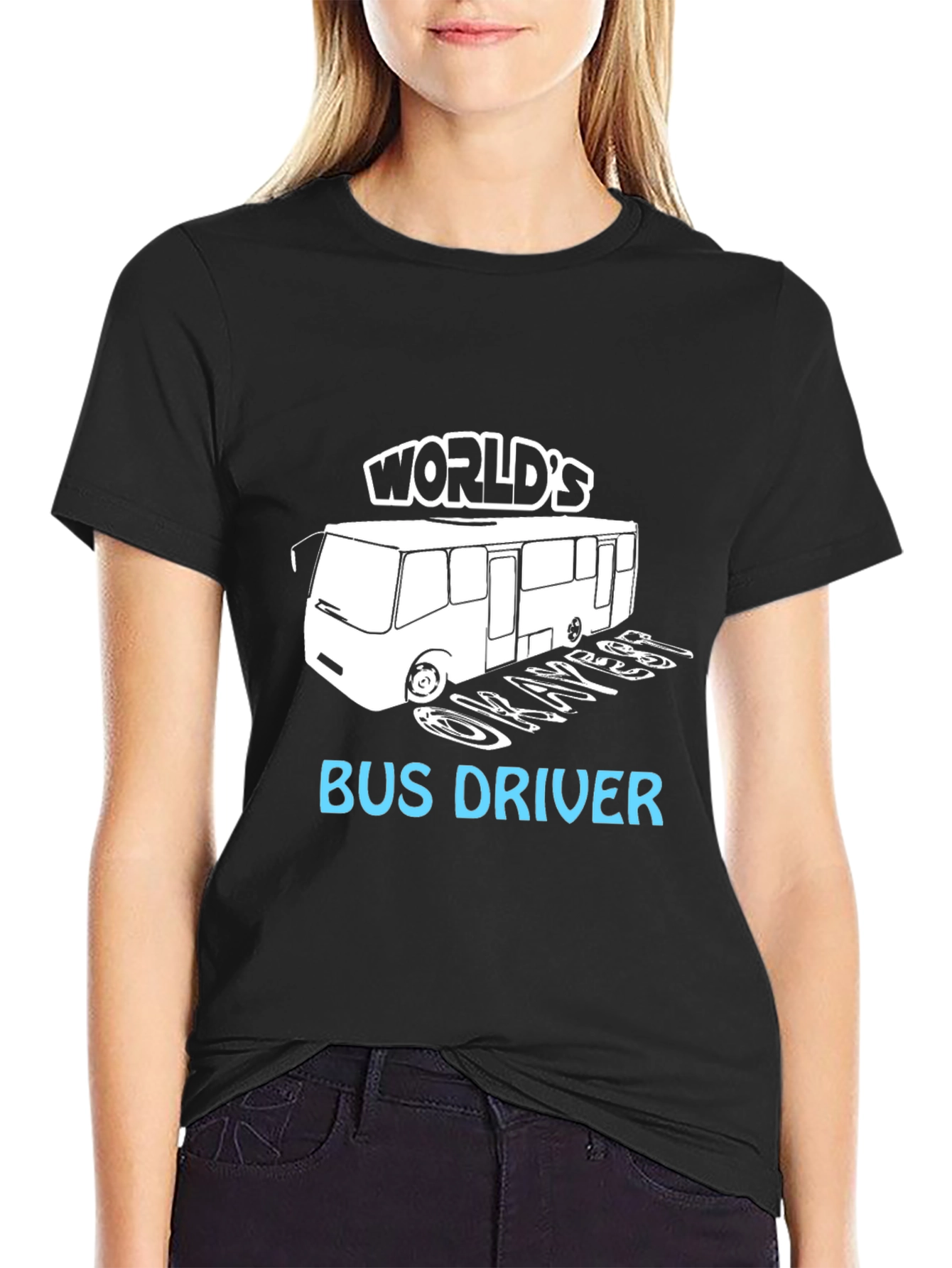 Worlds Okayest Bus Driver T-Shirt