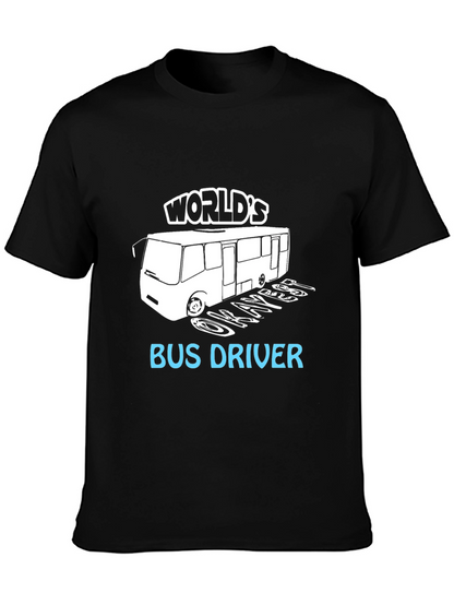 Worlds Okayest Bus Driver T-Shirt