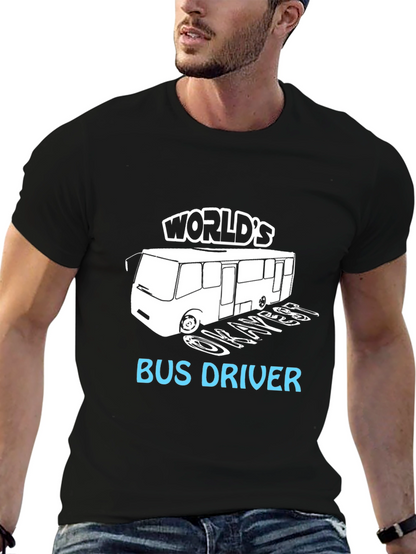 Worlds Okayest Bus Driver T-Shirt
