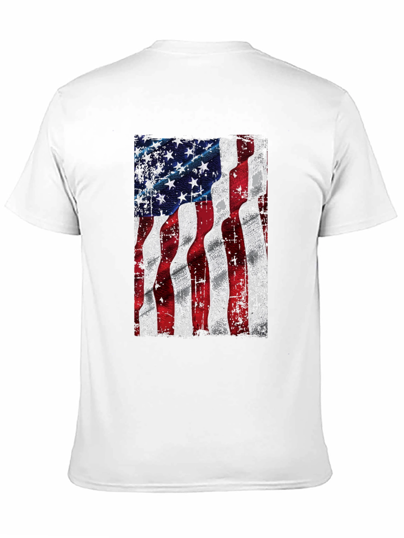 American Flag Graphic Tee - Patriotic Style