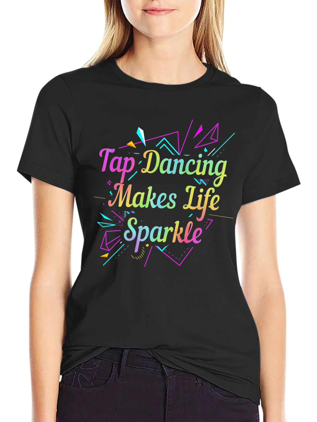 Tap Dancing Sparkle Graphic Tee