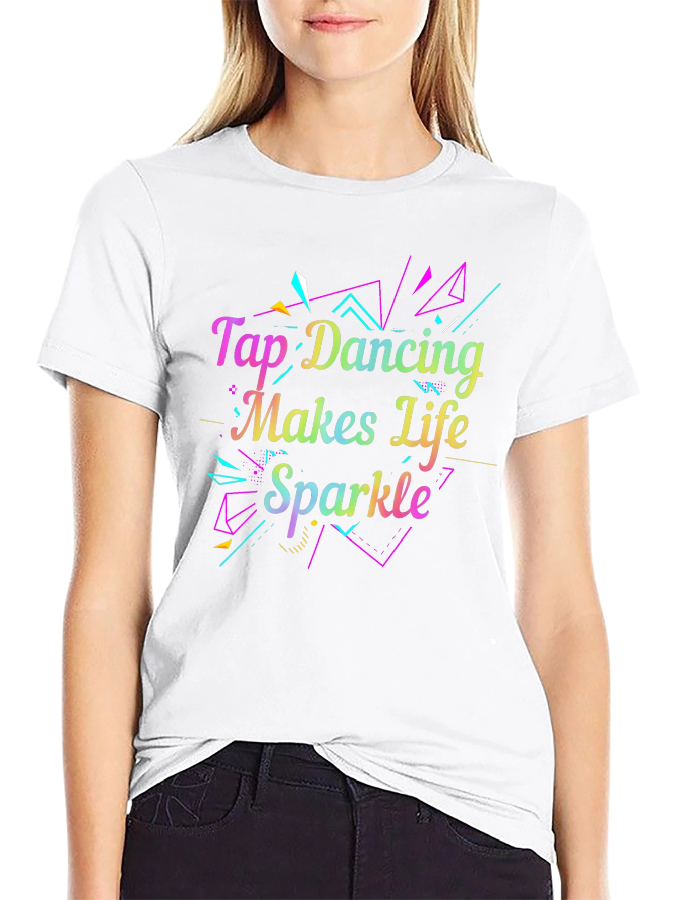 Tap Dancing Sparkle Graphic Tee