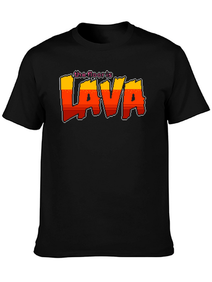 The Floor is Lava Retro Graphic T-Shirt