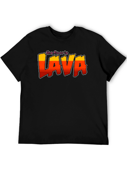 The Floor is Lava Retro Graphic T-Shirt