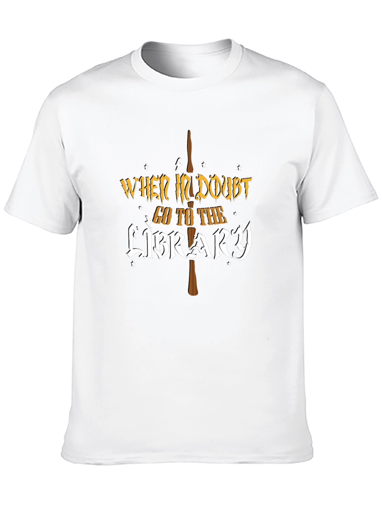 When In Doubt Go To The Library T-Shirt