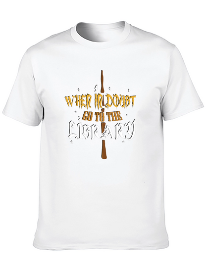 When In Doubt Go To The Library T-Shirt