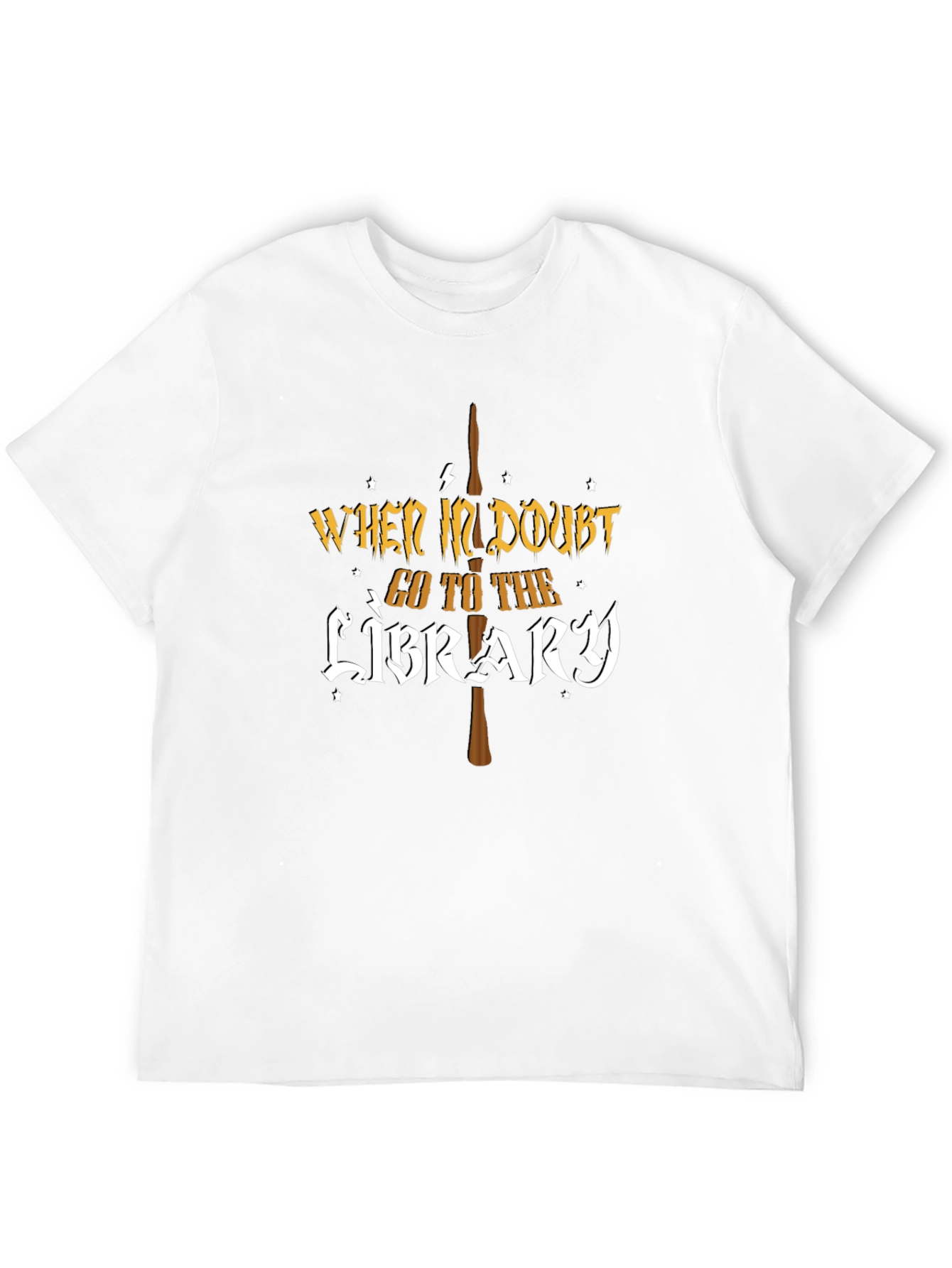 When In Doubt Go To The Library T-Shirt