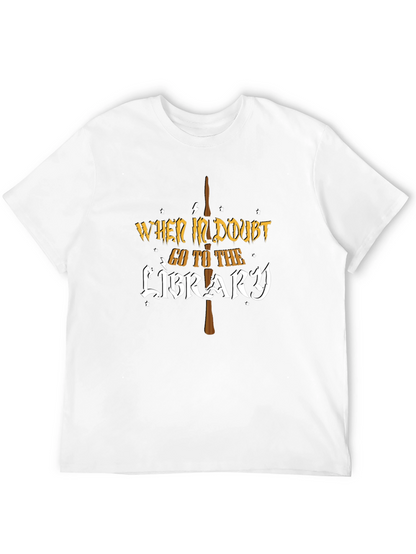When In Doubt Go To The Library T-Shirt