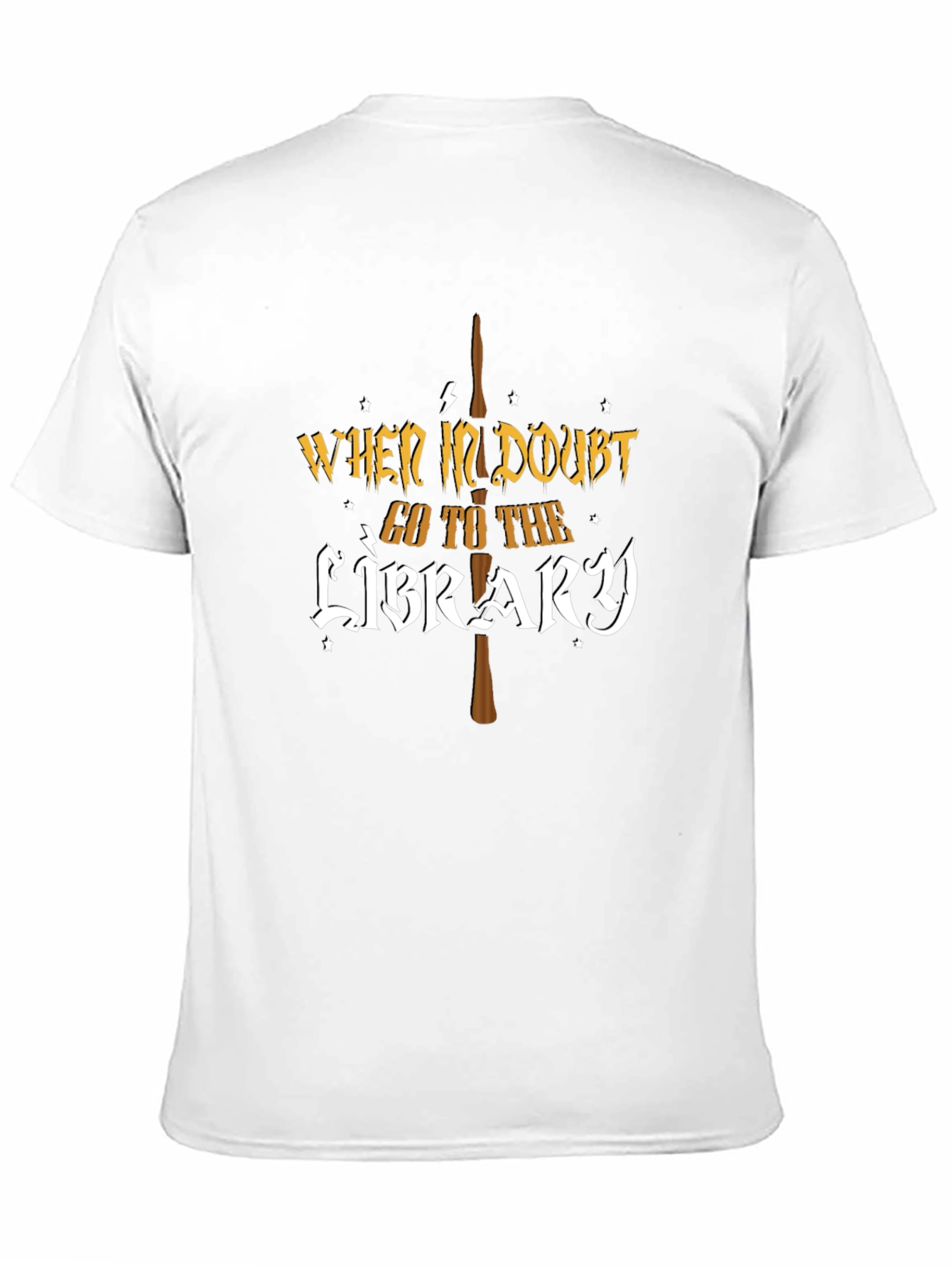 When In Doubt Go To The Library T-Shirt
