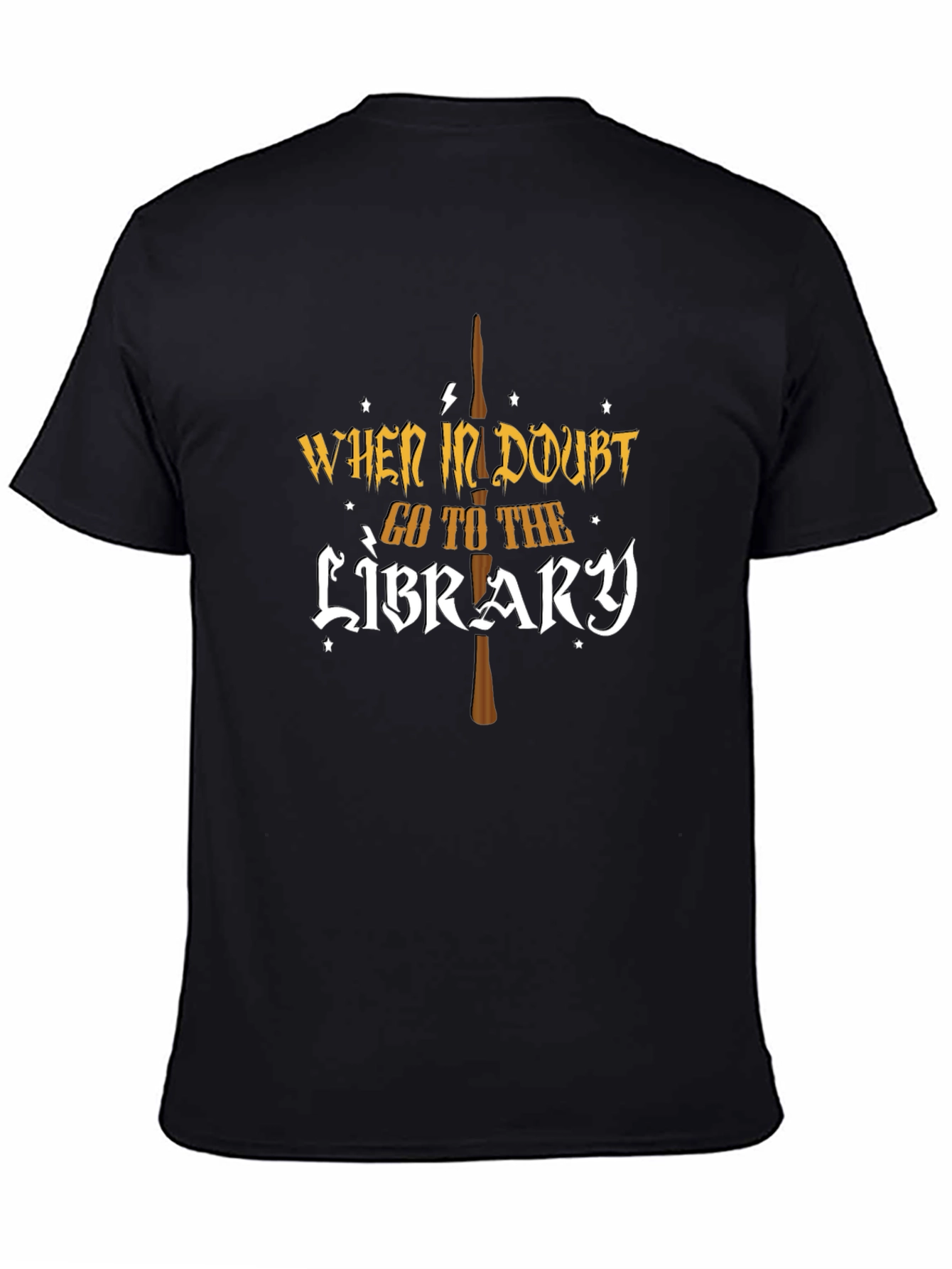 When In Doubt Go To The Library T-Shirt
