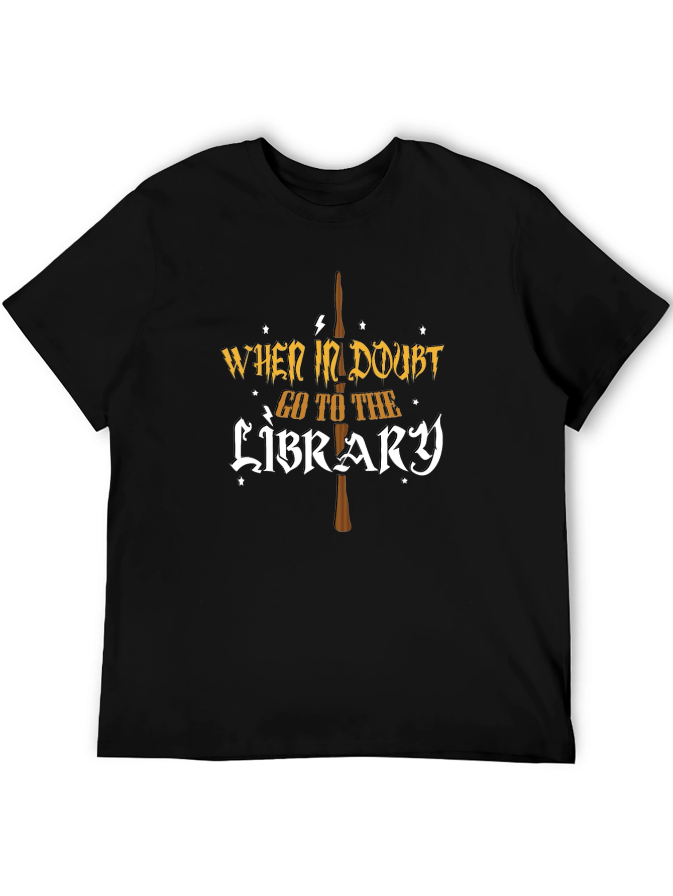 When In Doubt Go To The Library T-Shirt