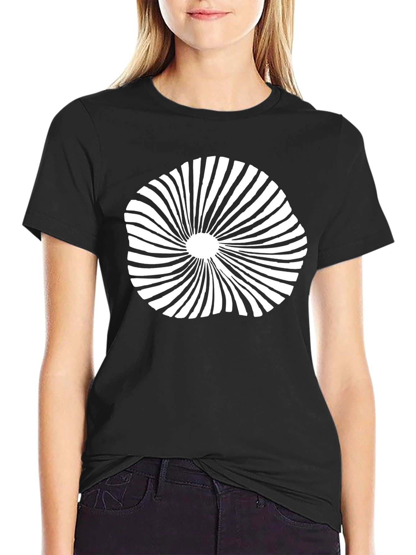 Abstract Burst Graphic T-Shirt