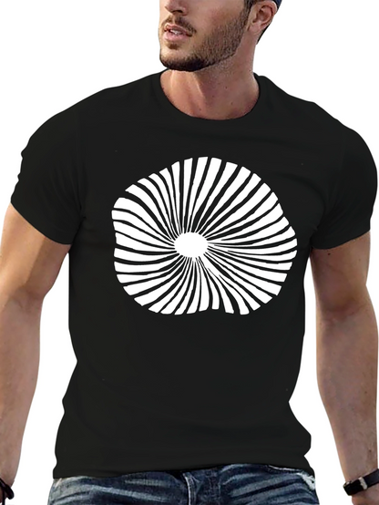 Abstract Burst Graphic T-Shirt