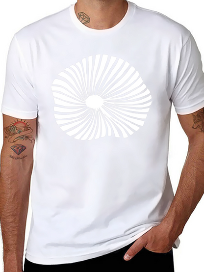 Abstract Burst Graphic T-Shirt